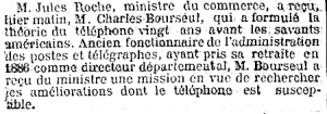 Charles Bourseul inventeur français du téléphone